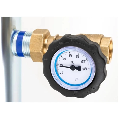 Grupa pompowa AFRISO BPS 990 AP nakrętka x GW 1'' x 3/4'', z pompą obiegową AFRISO APH 160 15-7/130 mm