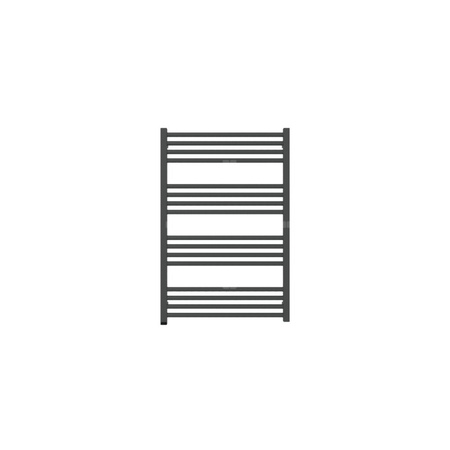 Grzejnik drabinkowy TERMA FIONA ONE, podłączenie S1, wym. 900 x 600 mm, kolor czarny jak kruk soft (farba), moc 458W