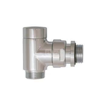 Zawór powrotny C.O. HERZ DE LUXE kątowy GZ / GZ 1/2'' x M 22 x 1,5