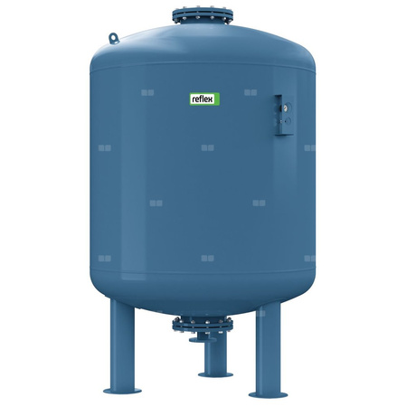 Naczynie wzbiorcze REFLEX DE 3000, pojemność 3000 l, 25 bar / 70'C, kolor niebieski, do instalacji C.W.U.