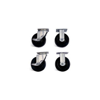 Kółka samonastawne 150 mm, model 516 (z hamulcami), pasują do wszystkich modeli