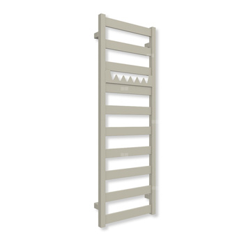 Grzejnik drabinkowy TERMA VIVO, podłączenie Z1, wym. 1150 x 400 mm, kolor kalifornijski beż (farba), moc 366W