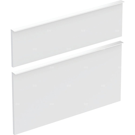 Zestaw frontów szuflad do dolnej szafki pod umywalkę GEBERIT iCon, kol. biały matowy szer.750 mm