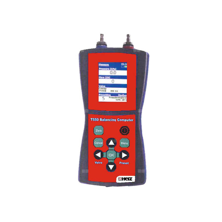 Ciśnieniomierz różnicowy cyfrowy HERZ, zakres pom. 0-10 bar Li/Ion