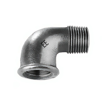 Kolano 90' redukcja ODLEWNIA ZAWIERCIE A4/7/92 żeliwo (ocynk) 1'' x 3/4'' (GW x GZ)