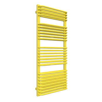 Grzejnik drabinkowy TERMA TYTUS, podłączenie ZX, wym. 1260 x 540 mm, kolor miękkie zielone jabłko, moc 1002W