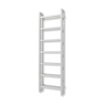 Grzejnik drabinkowy TERMA STAND, podłączenie SX, wym. 1610 x 500 mm, kolor szary mleczny soft (farba), moc 872W