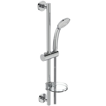 IDEALRAIN SOFT wersja S1 zestaw natryskowy z jednofunkcyjną słuchawką 80 mm