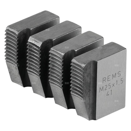 Noże gwintujące M 25 x 1,5, Zestaw REMS