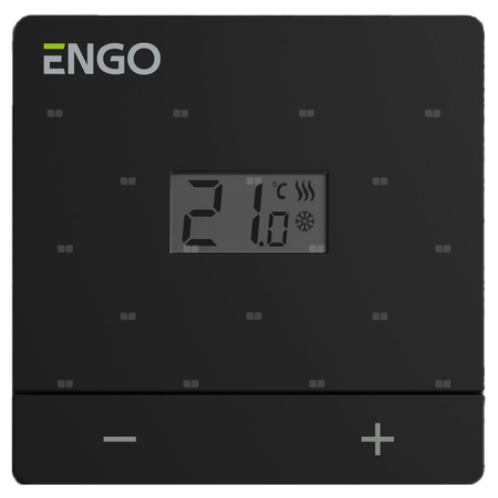 Termostat ENGO CONTROLS EASY-24B trój-/czteroprzewodowy zasilanie 24 v AC włącz/wyłącz 5-35'C 230 V 3 A
