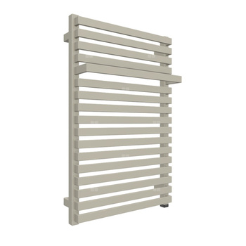 Grzejnik elektryczny TERMA CITY ONE 500 x 780 mm, kolor szary beżowy RAL7032, moc 400 W, podłączenie E1, kabel prosty z wtyczką 1,5m biały