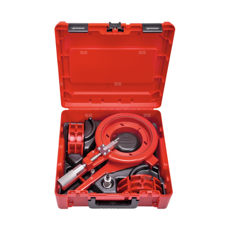 Zestaw do cięcia i fazowania rur z tworzyw sztucznych ROCUT 110, 125 i 160 mm