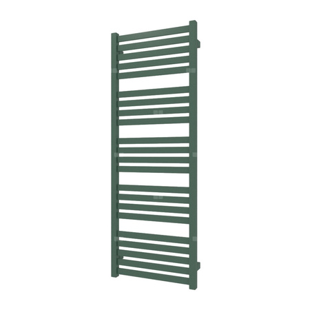 Grzejnik drabinkowy TERMA MARLIN, podłączenie SX, wym. 1180 x 430 mm, kolor zielony chlorofil (farba), moc 467W