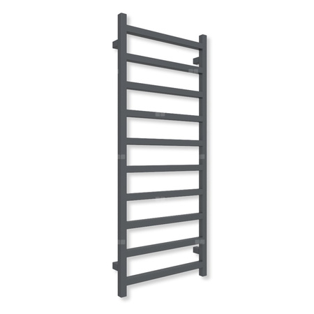 Grzejnik drabinkowy TERMA SIMPLE, podłączenie SX, wym. 1200 x 500 mm, kolor szterling (farba), moc 440W