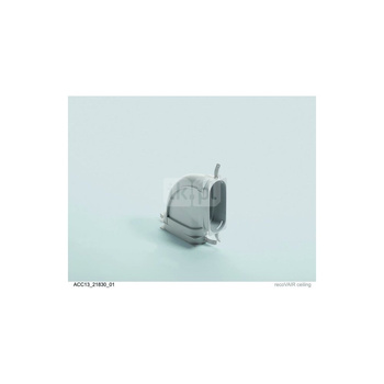 Kolanko 90 st. poziome, płaskie, 52 x 132 mm z uszczelkami