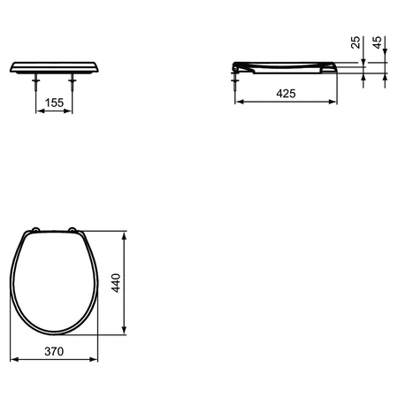 Siedzisko kanapkowe 370x440x45 mm - MULTI SUITES - FINISHED PRODUCTS