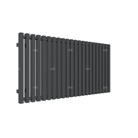 Grzejnik drabinkowy TERMA TRIGA, podłączenie SX, wym. 560 x 1080 mm, kolor metaliczna czerń, moc 800W