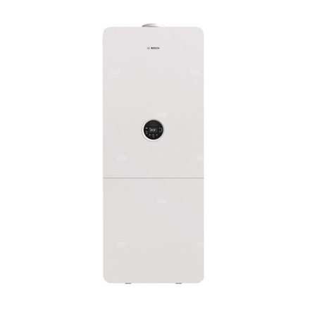 Kocioł Condens GC5300i WM 24/100S ze zint. zasobnikiem warstw. 100 l + regulator CW400 + zest. montaż. ze złączkami + komin do szachtu (GC5300i WM24/100S+CW400+2581+CS17+CS35)