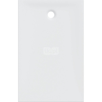 Brodzik prostokątny Geberit Nemea: 140x90x3.5cm, Biały / Matowy