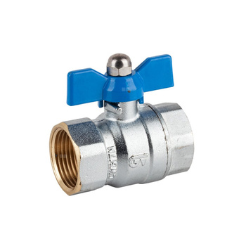 Kurek kulowy do wody zimnej gorącej PN25 z motylkiem ART.3035 1