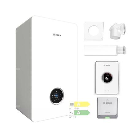 Pakiet: Gazowy kocioł kondensacyjny wiszący PAK GC5700iW30/35C+CT200+K20RF+2581