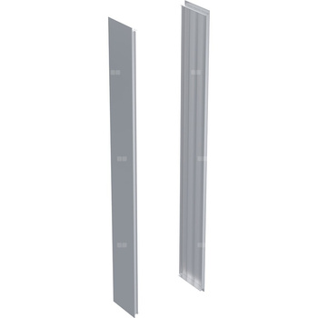 Zestaw okładzin bocznych do montażu natynkowego, do szafki z lustrem Geberit ONE (od roku produkcji 2021): Aluminium anodyzowane