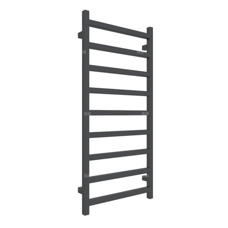 Grzejnik drabinkowy TERMA SIMPLE, podłączenie SX, wym. 1080 x 500 mm, kolor czarny pieprz