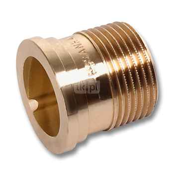 Śrubunek SANHA 4371G redukcja, brąz, 1'' x 1 1/4'' (GZ x lut wewnętrzny)