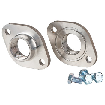 Zestaw przeciwkołnierzy stal nierdzewna, przył. 1'' dł.185mm szer.185mm Helix EXCEL/V WILO