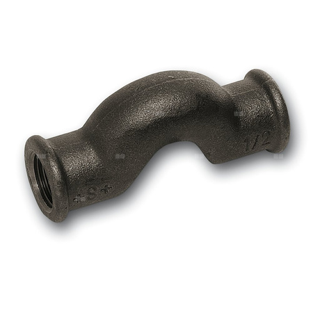 Obejście SANHA 85#, żeliwo (czarny), 3/4'' (GW)