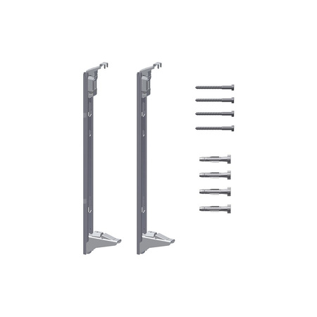 Zestaw szyn ściennych Kermi wys. 750 mmdo profilowanych grzejników płytowych