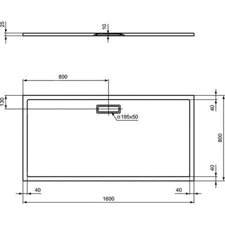 ULTRAFLAT NEW BRODZIK 160X80 PROS. SILK