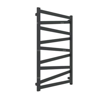 Grzejnik drabinkowy TERMA VIPERA ONE, podłączenie S1, wym. 990 x 600 mm, kolor nowy czarny krokodyl