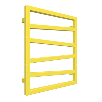 Grzejnik drabinkowy TERMA ZIGZAG, podłączenie SX, wym. 600 x 500 mm, kolor miękkie zielone jabłko, moc 248W