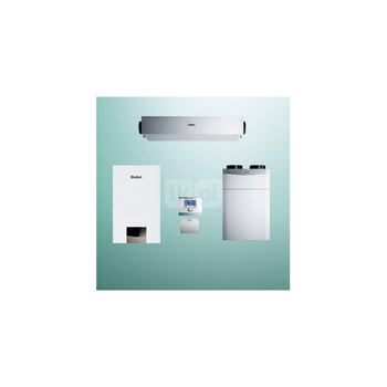 Pakiet - Kocioł gazowy dwufunkcyjny VAILLANT ecoTEC exclusive VCW 36CF/1-7 kondensacyjny wiszący 3.4 - 27.1 kW + RegulatorsensoCOMFORT 720 + RekuperatorrecoVAIR 150/4 L+ Moduł sterowaniaVR 921