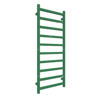 Grzejnik drabinkowy TERMA SIMPLE, podłączenie SX, wym. 1200 x 500 mm, kolor zielony miętowy RAL6029, moc 440W