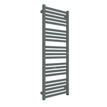 Grzejnik drabinkowy TERMA MARLIN ONE, podłączenie S8, wym. 1185 x 430 mm, kolor metaliczny szary, moc 467W