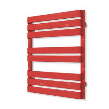 Grzejnik drabinkowy TERMA WARP T, podłączenie SX, wym. 650 x 500 mm, kolor żywa czerwień RAL3028 (farba), moc 325W