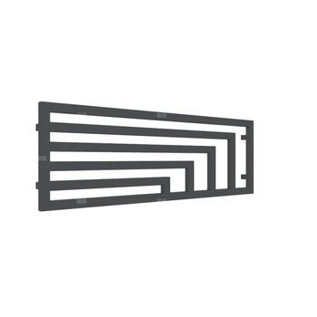 Grzejnik drabinkowy TERMA ANGUS H, podłączenie YP, wym. 440 x 1300 mm, kolor czarny pieprz, moc 538W