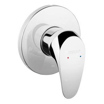 Bateria podtynkowa FERRO FERRO ONE 1-funkcyjna, kolor chrom