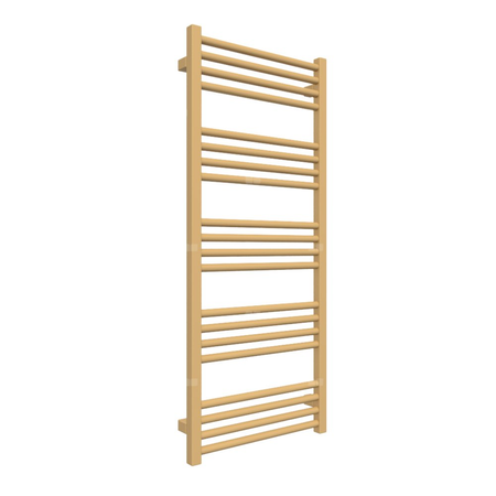 Grzejnik drabinkowy TERMA FIONA, podłączenie SX, wym. 1140 x 480 mm, kolor złoty połysk