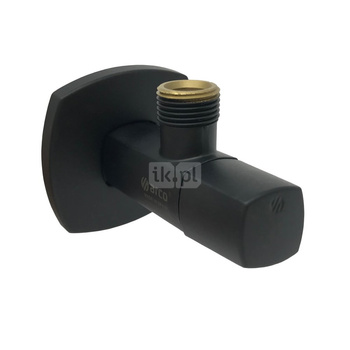 Zawór wodny ARCO VITAQ A80 Lipstick, czarny mat GZ 1/2'' x GZ 3/8''