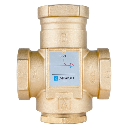 Zawór bezpieczeństwa AFRISO ATV 555 mosiądz GW x GW 1 1/4''