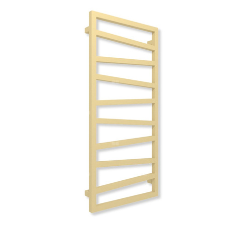 Grzejnik drabinkowy TERMA ZIGZAG, podłączenie ZX, wym. 1310 x 500 mm, kolor mosiądz (farba), moc 490W