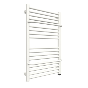 Grzejnik elektryczny TERMA LIMA ONE 500 x 820 mm, kolor biały drogowy RAL9016, moc 400 W, podłączenie E8, kabel spiralny z wtyczką 2,5m biały