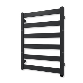 Grzejnik elektryczny TERMA VIVO ONE 670 x 500 mm, kolor metaliczny szary, moc 200 W, podłączenie E8, kabel prosty bez wtyczki szary