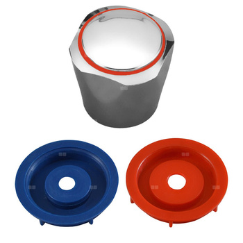 Pokrętło do baterii dwuuchwytowych - typ F, chrom