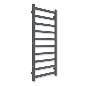 Grzejnik drabinkowy TERMA SIMPLE, podłączenie SX, wym. 1200 x 500 mm, kolor szterling (farba), moc 440W