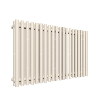 Grzejnik drabinkowy TERMA TUNE VWD, podłączenie ZX, wym. 600 x 990 mm, kolor biały kremowy RAL9001, moc 1209W