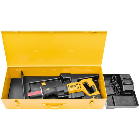 Akumulatorowa pilarka szablasta REMS CAT 22V VE SET